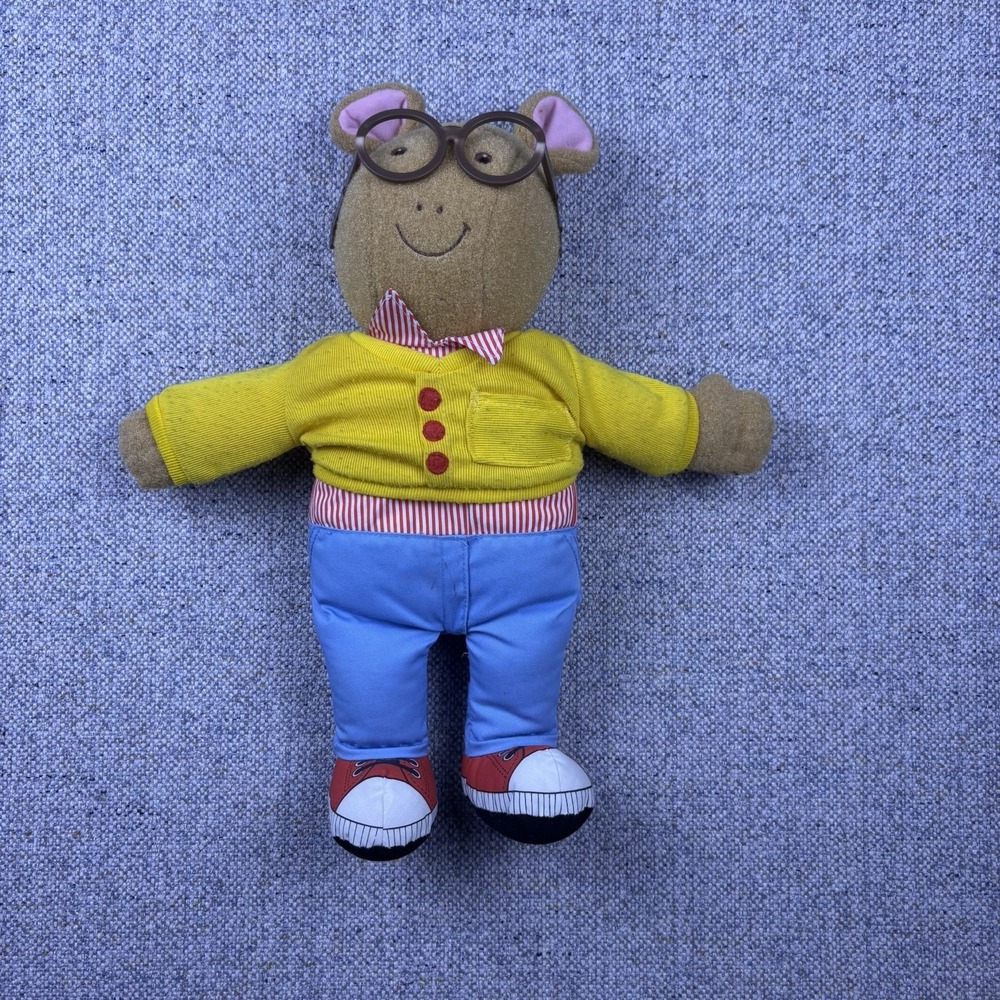 Vintage 1996 Playskool Arthur Talking Plush Toy Doll 16" PBS Hasbro